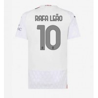 Ženski Nogometni dresi AC Milan Rafael Leao #10 Gostujoči 2023-24 Kratek Rokav